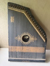 Vintage wooden zither for sale  Ipswich