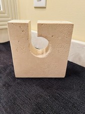 ESCULTURA DE TRAVERTINO VINTAGE FRATELLI MANNELLI MODERNA comprar usado  Enviando para Brazil