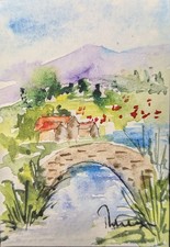 Bridge original aceo for sale  Milford
