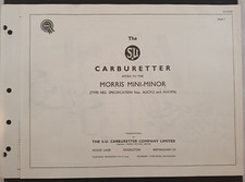 Bmc original carburetter for sale  PRESTON