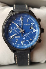 Relógio cronógrafo Timex Intelligent quartzo T2P380 azul fly-back comprar usado  Enviando para Brazil