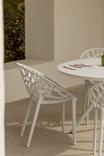 Sedia giardino impilabile usato  Conversano