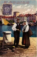 CPA SPLIT Molo veneto e vista alla Riva vecchia CROÁCIA (597283) comprar usado  Enviando para Brazil