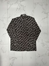Camisa masculina vintage Loris Azzaro Pour Homme tamanho grande círculos de bolinhas, usado comprar usado  Enviando para Brazil