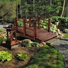 Wooden garden bridge for sale  Flanders