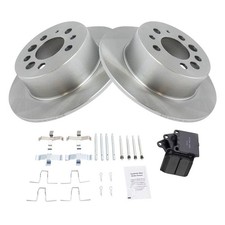 Rotor de freio e pastilha de freio de cerâmica traseira esquerda direita kit para Volvo comprar usado  Enviando para Brazil