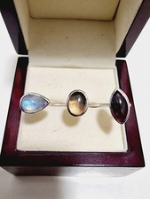 Doppelring finger 925 gebraucht kaufen  Braunschweig