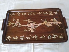 Old wooden tray d'occasion  Expédié en Belgium