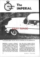 1956 chrysler imperial for sale  SIDCUP