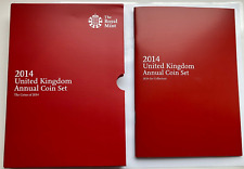 2014 Reale Mint Annual Moneta Set Esterno Scatola E Libretto Solo Nessun Coins comprar usado  Enviando para Brazil