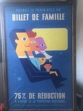 Foré affiche sncf d'occasion  Loches