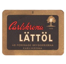 Carlskrona lattol beer for sale  Eureka