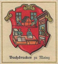 Sammelbild zunftwappen beruf gebraucht kaufen  Prösen
