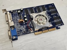 Usado, GeForce FX 5500 256MB DDR, 128 BITS, AGP 8x, VGA, DVI, CN-NGX52-71, FUNCIONANDO comprar usado  Enviando para Brazil