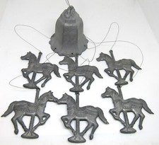 Cast metal carousel for sale  Evans City