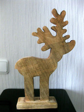 Hirschfigur hirsch holz gebraucht kaufen  Bad Griesbach i.Rottal