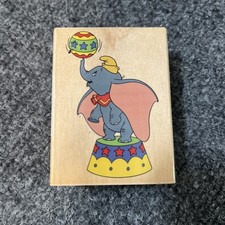 Usado, carimbo de borracha Disney Dumbo Star of the Circus mídia noturna toda 970-H12 bloco de madeira comprar usado  Enviando para Brazil