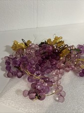 Lucite faceted clusters for sale  Winchester