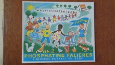 Ancienne image phosphatine d'occasion  Champagnac-le-Vieux