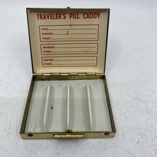 Carrito organizador vintage de latón para barra de pastillas para viajeros segunda mano  Embacar hacia Mexico