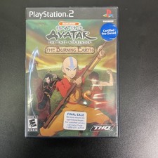 PS2 Avatar The Last Airbender The Burning Earth completo na caixa na caixa, usado comprar usado  Enviando para Brazil