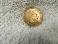 1876 gold franc d'occasion  Expédié en Belgium
