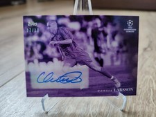 Henrik Larsson Autograf Fc Barcelona 07/10 Jersey Number  na sprzedaż  PL