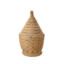 Antique botswana lidded for sale  Denver