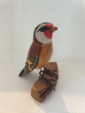 Goldfinch hand carved for sale  PRESTATYN