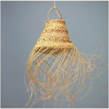 Lampadario fibre naturali usato  Italia