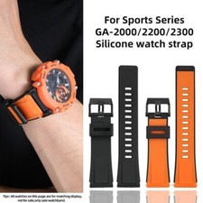 Pulseira de relógio esportivo 24 mm para Casio GA-2000 GA-2200 GA-2300 à prova d'água comprar usado  Enviando para Brazil