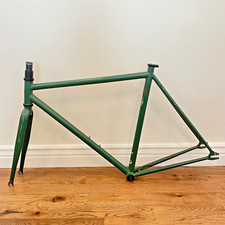 Conjunto de garfo State Bike Co. 58cm 4130 CrMo quadro fixo verde 700c comprar usado  Enviando para Brazil