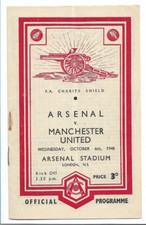 1948 arsenal manchester for sale  LONDON