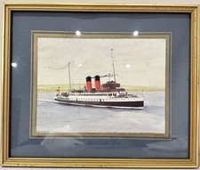 Vintage framed print for sale  READING