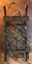 Winter greetings metal for sale  Omaha