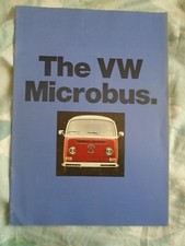 Volkswagen microbus brochure for sale  KINGS LANGLEY