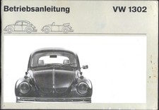 Käfer 1302 bedienungsanleitun gebraucht kaufen  Padenstedt