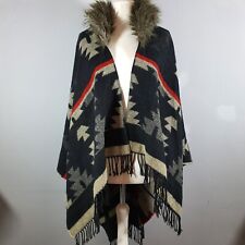 Navajo poncho aztec for sale  STAFFORD