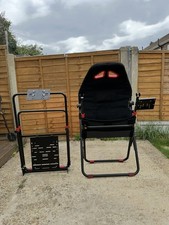 Racing simulator foldable for sale  RAINHAM
