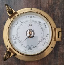 Plastimo brass barometer for sale  LONDON