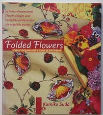 Folded flowers fabric for sale  UK