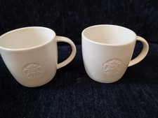 Pair starbucks plain for sale  MAIDENHEAD