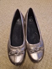 Clarks shoes gold for sale  CHISLEHURST
