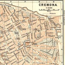 Cremona  (Crémona)  - Italie Ville Géographie - Carte ancienne 1906 comprar usado  Enviando para Brazil