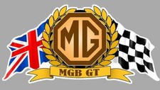 Mgb flags sticker d'occasion  Concarneau