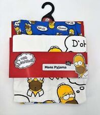 Simpsons mens pyjama for sale  LIVERPOOL