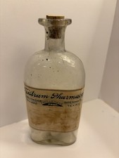 RARO TRISTRAM FARMÁCIA FRED HEINEKE BRENHAM TEXAS FRASCO PONTIL ABERTO DE VIDRO SÍLEX comprar usado  Enviando para Brazil