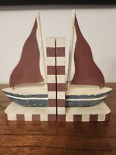 Nautical bookends sailboats for sale  De Pere