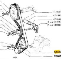 Fiat 128 ingranaggio usato Fiat 128 ingranaggio usato  Budrio