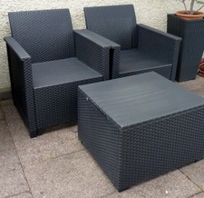 3teiliges balkonmöbel set gebraucht kaufen  Leutenbach